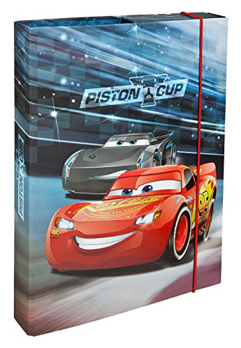 Undercover caad0940 – Cartella Portadocumenti A4, Disney Pixar Cars 3