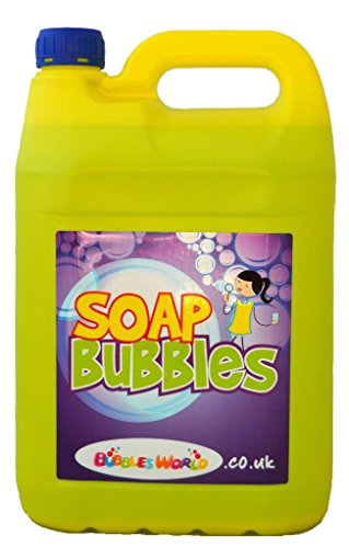 Bubbles World Liquido per Bolle di Sapone 5 LT - Mega Bolle