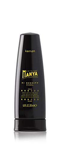 Kemon - Hair Manya Hi Density Curl, Crema per Capelli Ricci Modellante, Effetto Volumizzante e Anticrespo - 200 ml