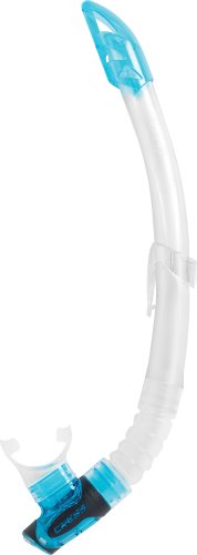 Cressi Gamma Snorkel, Unisex – Adulto, Trasparente/Acquamarina