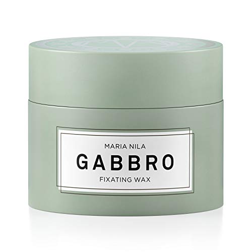Maria Nila Minerals – Gabbro Fixating Wax 100 ml | Cera per capelli ad asciugatura rapida e modellante