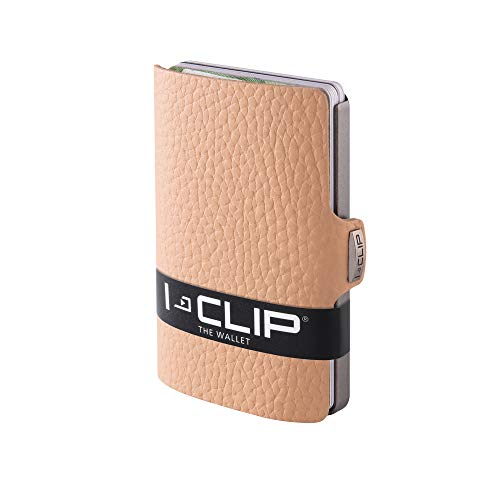 I-CLIP ® Portafoglio Pure Crema (Disponibile In 5 Versioni)