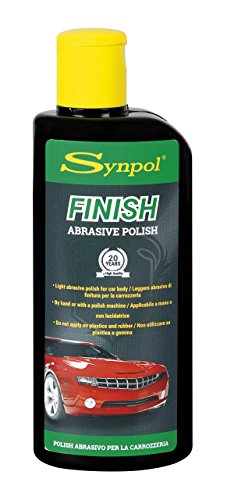 Synpol Finish Moderate Abrasive - Prodotto per la lucidatura dell'auto, abrasivo moderato, 200 ml