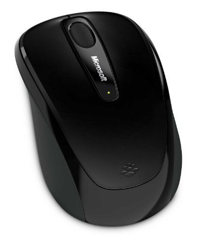 Microsoft Wireless Mobile Mouse 3500, Nero