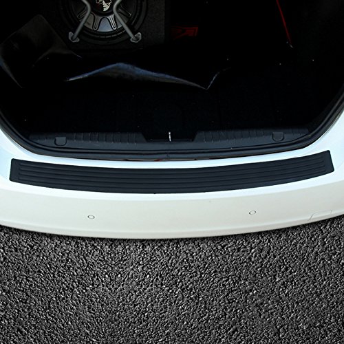 Protezione paraurti posteriore auto, protezione paraurti posteriore Protezione davanzale porta in gomma flessibile universale Previene graffi durante lo scarico e il caricamento antiscivolo (90cm)