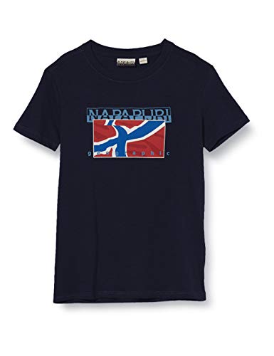 NAPAPIJRI K Sallyn T-Shirt, Blu (Blu Marine 1761), 128 (Taglia Unica: 8) Bambino