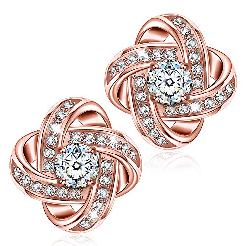 Alex Perry Regalo orecchini di zirconi cubici oro rosa argento 925 regali per lei gioielli donna regali natale compleanno per le donne ragazze amica mamma lei