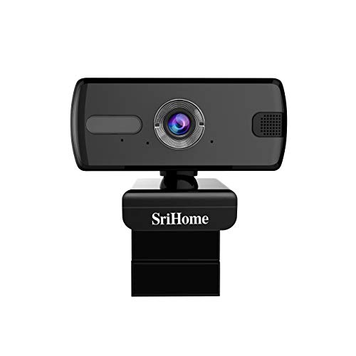 1080P PC Webcam con Microfono, PC Webcam Full HD, USB 2.0/3.0 Webcam Plug And Play per PC, Laptop, Streaming Live, Youtube, Giochi, videochiamate e conferenze