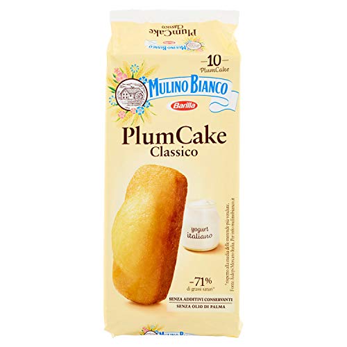 Mulino Bianco Merendine Plumcake con Yogurt, Snack Dolce per la Merenda - 330 gr