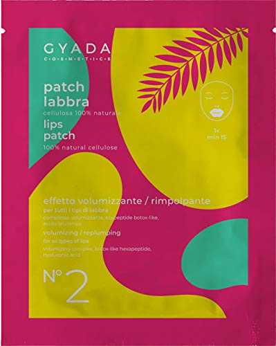 Gyada Cosmetics Gc039 Patch Labbra N. 2 Volumizzante/Rimpolpante ● Certificato Bio ● Made in Italy ● 5 ml