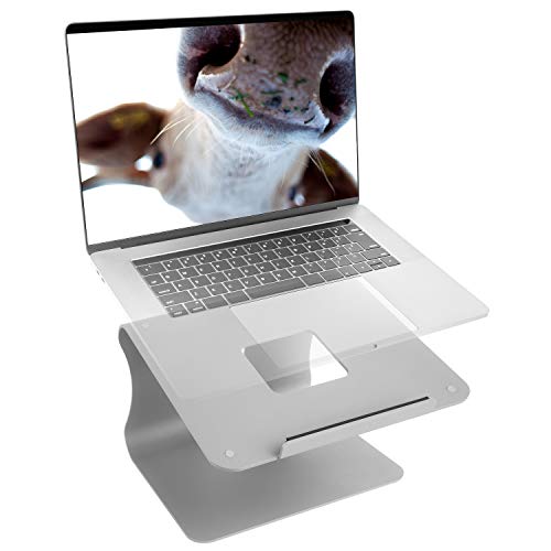Butterfly-US Supporto per Laptop, Supporto per Computer Portatile in Alluminio Regolabile, Laptop Staccabile Compatibile con MacBook Air PRO, dell XPS, HP, Lenovo Altro 10-15.9