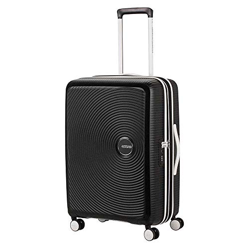 Trolley American Tourister soundbox exp spinner M 32G*002 black/white