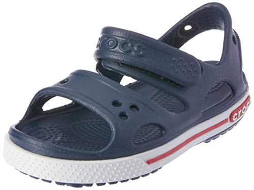 Crocs Crocband II Kids, Sandali con Cinturino alla Caviglia Unisex-Bambini, Blu (Blu Navy), 27/28 EU