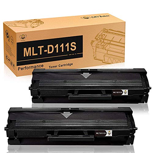 D111S MLT-D111S Cartucce Toner CMYBabee Ricambio per Samsung MLT-D111 111S Compatibile per Samsung Xpress M2070 M2070W M2026 M2026W M2070FW M2022 M2022W M2020 M2020W (Nero, 2 Pezzi)