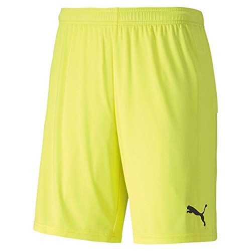 Puma Teamgoal 23 Knit Shorts, Pantaloncini Uomo, Fluo Yellow Black, XL