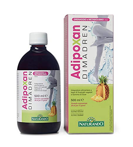 NATURANDO ADIPOXAN DIMADREN 500 ML favorisce il drenaggio dei liquidi e il metabolismo