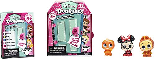 Doorables 700014654 Bambole Collezionabili Disney Mini Bamboline Sorpresa di Disney, Multicolore