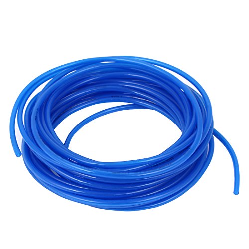 sourcingmap® 7.5 metro di lunghezza 4mm x 2.5mm Blu poliuretano flessibile di aria pu tubo flessibile per della tubazione