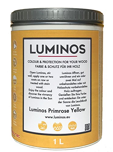 luminos lum1109 – Impregnante Protettivo (legno): Primrose Yellow