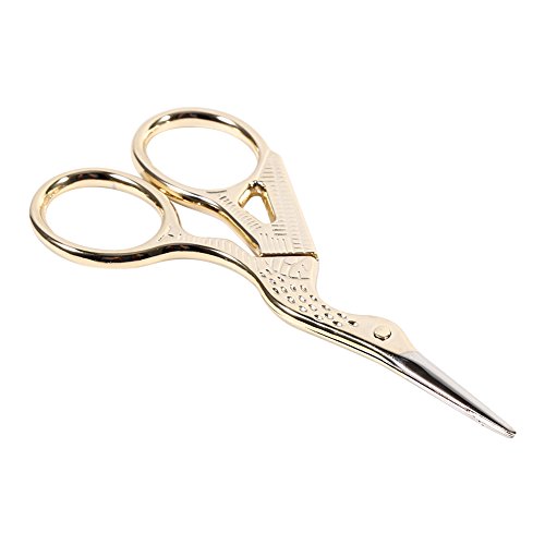 Acciaio INOX vintage ricamo forbici cucito Craft scissors-pack of 1 Gold