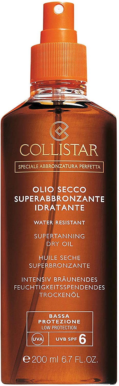 Collistar Olio Secco Superabronzate Idratante (SPF 6) - 200ml.
