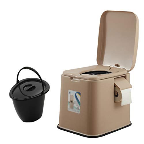 WC mobile Vasino WC Portatile, WC Portatile, Comodo Sedile Del Water per Campeggio, Spiaggia, Escursionismo (Color : A)