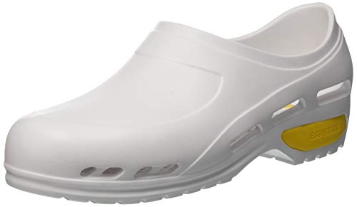 Scarpa professionale ultra leggera, zoccoli sanitari in gomma, mizura 36, colore bianco