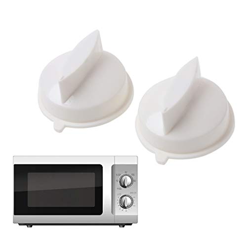 Yuaierchen Manopola di controllo universale per forno a microonde, rotante, in plastica, confezione da 2 pezzi