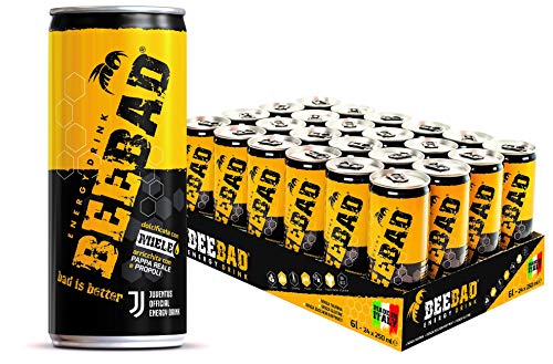 BEEBAD® Energy Drink - (cartone da 24 lattine da 250ml)