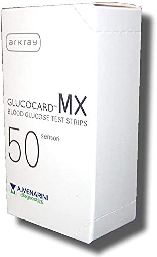 GLUCOCARD MX - 100 Strisce Reattive per Test il della Glicemia - GLUCO CARD