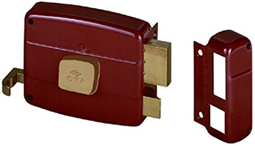 Cisa 50111 Serratura da Applicare, per Porte Legno, Entrata Destra, 70 mm