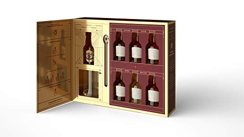 Chivas The Blend Confezione regalo - Set da 6 Bottiglie Whisky Blend da 50ml + 1 Bottiglia da 50 ml Chivas Regal Whisky