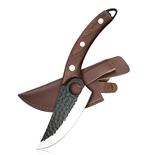 KEPEAK Coltello da Cucina, Coltelli da Cucina Affilati in Acciaio Inossidabile di Diverse Dimensioni con Impugnatura Confortevole, Coltello da Cucina Antiruggine per Cucina/Ristorante (I)