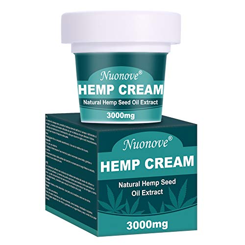 Hemp Cream,Hemp Balm, Crema viso alla canapa,Antinfiammatorio, Anti-Acne, Anti-Ossidante, Antirughe, Anti-Aging, 40g