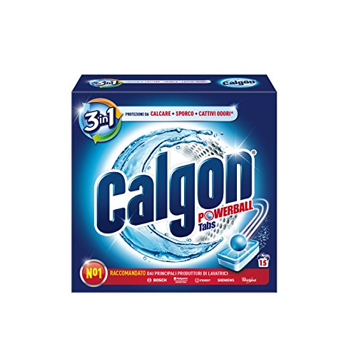 Calgon Pastiglie Anticalcare 3 in 1, 15 Tabs