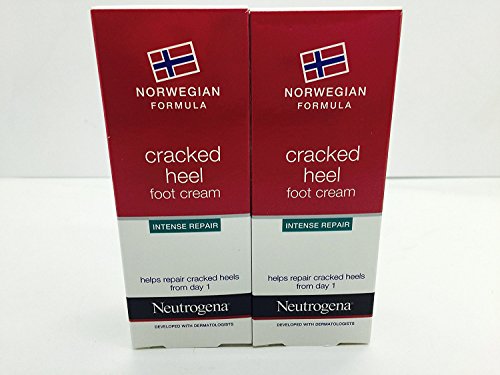 Crema Neutrogena, per cura intensiva dei piedi screpolati, due pezzi (etichetta in lingua italiana non garantita)