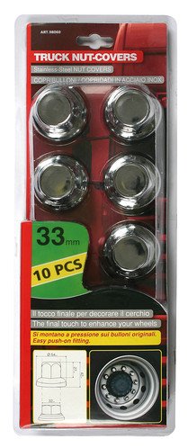 Lampa 98060 Set 10 copribulloni in metallo - Ø 33 mm