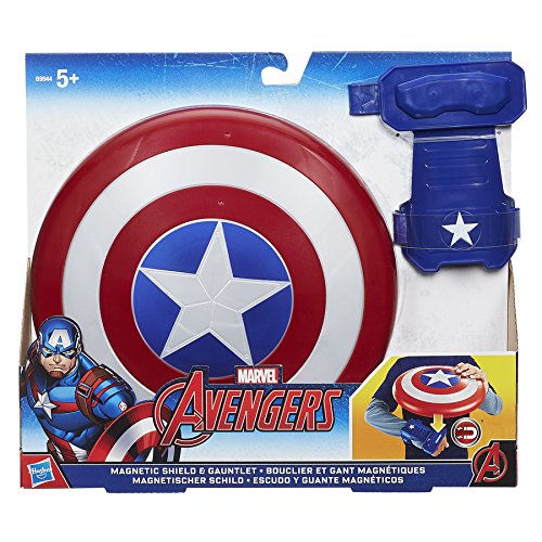 Avengers B9944EU40 - Scudo Magnetico da Capitan America (Marvel), con Guanto