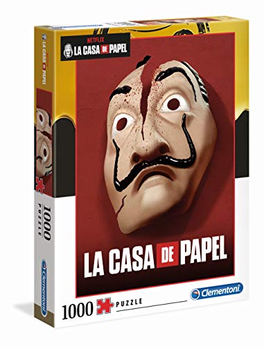 Clementoni - 39533 - Puzzle La Casa Di Carta - 1000 Pezzi - Made In Italy - Puzzle Adulti Netflix