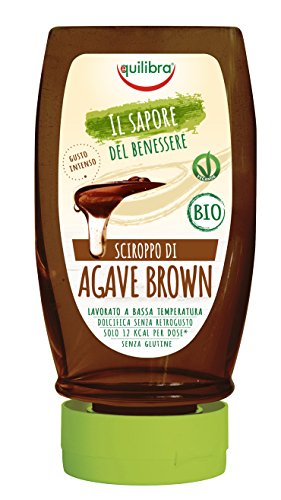 Equilibra Sciroppo di Agave Brown Bio e Vegan - 350 g