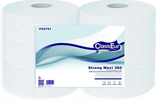 ClassEur Professional FC0701-03 Carta Igienica Intercalata Strong Maxi 360