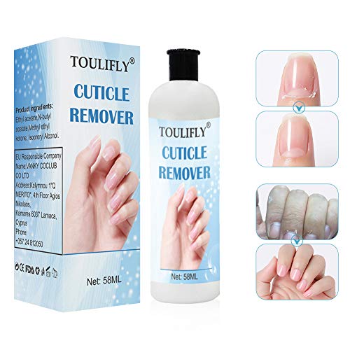 Rimuovi Cuticole,Cuticle Remover,Gel Rimuovi Cuticole,Crema Rimuovi Cuticole,Cuticole Ammorbidente,Trattamento Cuticole,per la Rimozione Della Pelle Morta,Riparare la Cuticola Incrinata e Secca,58ML