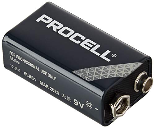 Duracell - Batteria Procell 9 V, confezione da 10