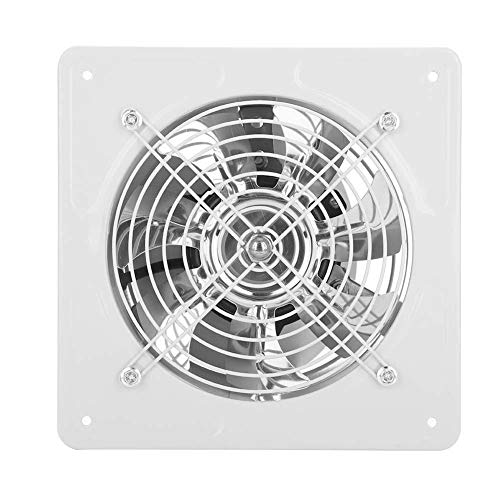 Ventilatori da Parete 6 Pollici Montaggio a Parete Ventola di Scarico Super Silenzioso Ventilazione con Motore in Rame per Casa Bagno Cucina Box Auto Condotto Dell'aria(White)