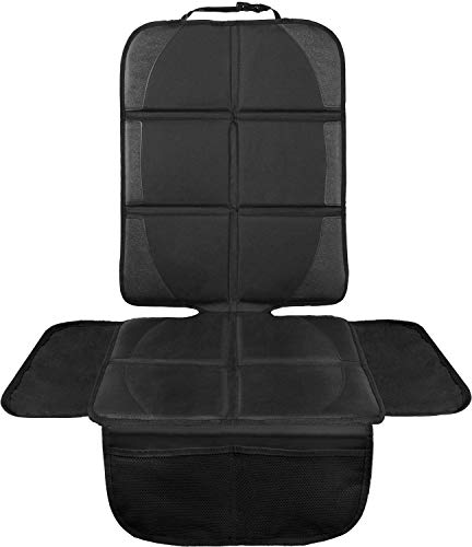 LIONSTRONG - coprisedile auto per seggiolino bimbo - protettore di sedili auto - compatibile ISOFIX (nero)
