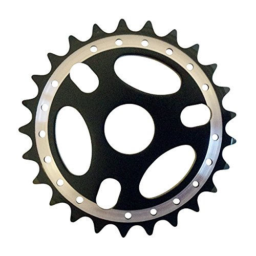 Cervus Nuovo di Alta qualità in Lega di Bici BMX Crank Chainring Denti: 25 Nero