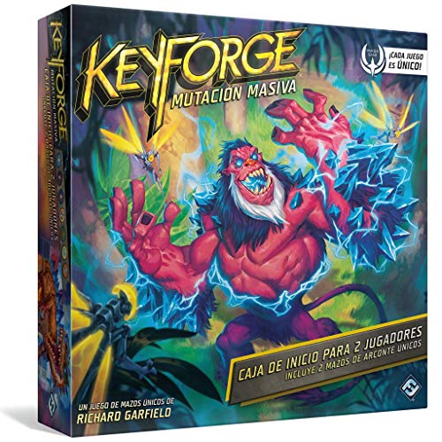Gioco di carte – KeyForge Mutazione Massiva Scatola Starter Investi in un mondo in cui tutto è possibile