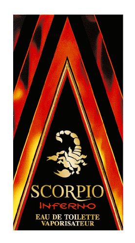 Scorpio - Profumo Eau de Toilette da uomo, Inferno, flacone spray da 75 ml