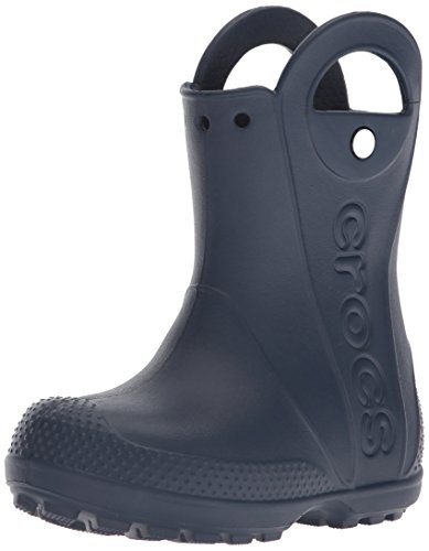 Crocs Handle It Rain Boot K, Stivali di Gomma Unisex – Bambini, Blu (Cerulean Blue), 25-26 EU