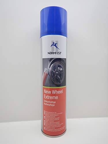 Normfest - Detergente per pneumatici in silicone per pneumatici New Wheel Extreme 400 ml (1)
